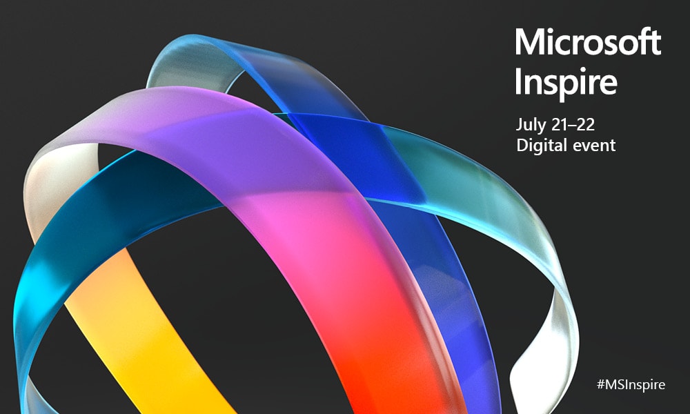 MS Inspire 2020 digital event social promo