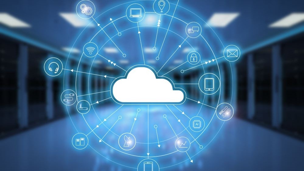cloud ecosystem network illustration