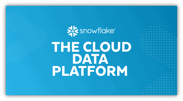 Snowflake cloud data platform