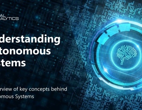 YouTube thumbnail with blue AI brain background and text "Understanding Autonomous Systems"