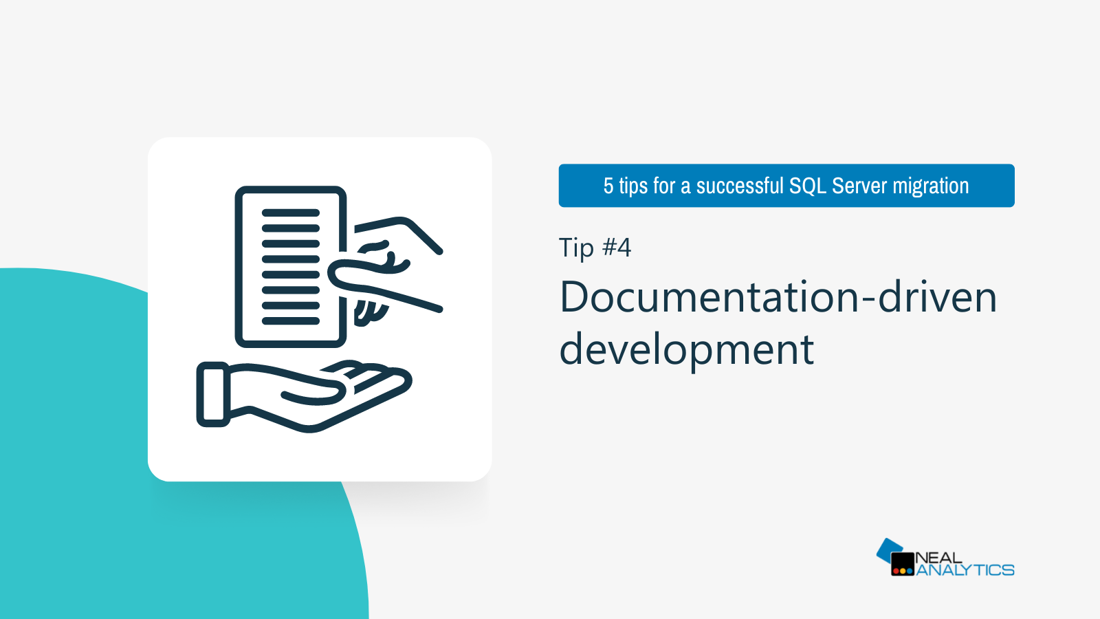SQL Server migration tip 4: Documentation-driven development
