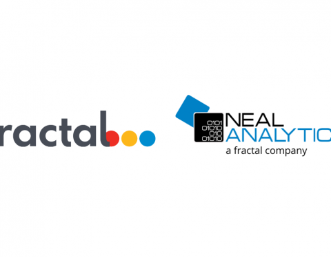Fractal logo and Neal Analytics logo side by side on white background